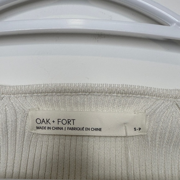 Oak + Fort SQUARE NECK SWEATER size Small - Picture 5 of 9